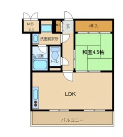 尼崎駅 徒歩4分 3階の物件間取画像